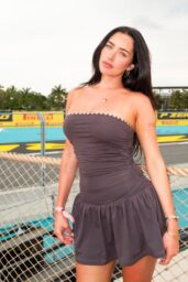 Anastasia Karanikolaou Attends Bondi Sands Event in Miami