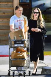 Angelina Jolie and Knox Step Out in Los Angeles 05 01 2025