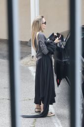 Angelina Jolie’s Chic Arrival at CARA Restaurant