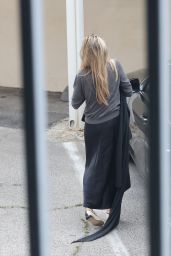 Angelina Jolie’s Chic Arrival at CARA Restaurant