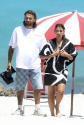 Antonela Roccuzzo Stuns in Beachside Photoshoot in Miami