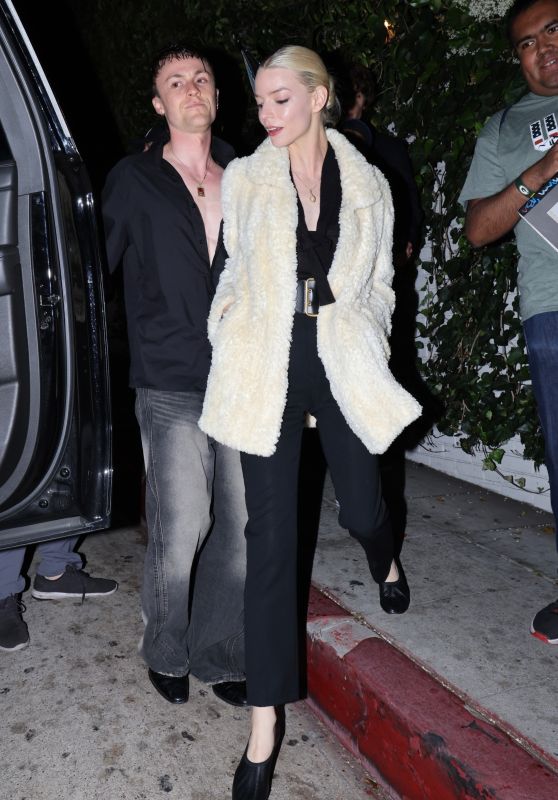 Anya Taylor-Joy Attends Miley Cyrus Album Release Event Los Angeles 2025
