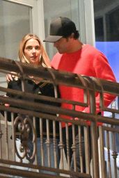Ashley Benson & Brandon Davis Leave Sushi Park in LA 05.06.2025