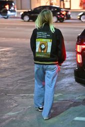 Ashley Benson & Brandon Davis Leave Sushi Park in LA 05.06.2025