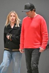 Ashley Benson & Brandon Davis Leave Sushi Park in LA 05.06.2025
