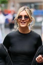 Ashley Roberts Steps Out of Heart Breakfast Studios