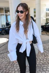 Barbara Palvin Spotted Martinez Hotel 78th Cannes 2025