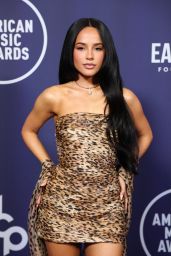 Becky G Wears René Caovilla at 2025 AMAs Vegas