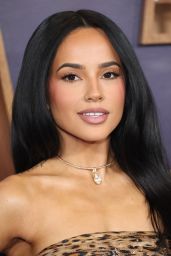 Becky G Wears René Caovilla at 2025 AMAs Vegas