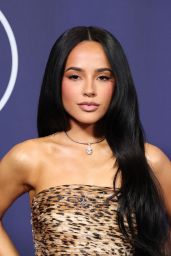 Becky G Wears René Caovilla at 2025 AMAs Vegas