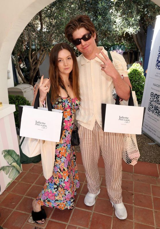 Billie Lourd, Lukas Gage at CLD PR Pre-Festival House 2025