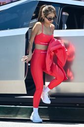 Brenda Song workout-ready in Los Angeles
