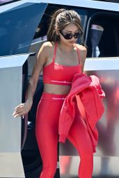 Brenda Song workout-ready in Los Angeles