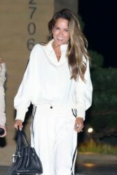 Brooke Burke Enjoys a Glamorous Girls’ Night at Nobu Malibu