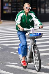 Busy Philipps Enjoys a Bike Ride in New York City