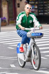 Busy Philipps Enjoys a Bike Ride in New York City