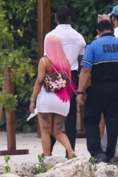 Cardi B, Stefon Diggs Miami Boat Show