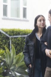Caylee Cowan and Casey Affleck Grab Lunch in Los Angeles