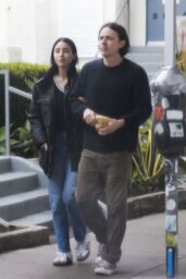 Caylee Cowan and Casey Affleck Grab Lunch in Los Angeles