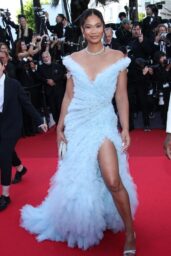 Chanel Iman Stuns at Cannes 'A Private Life' Premiere