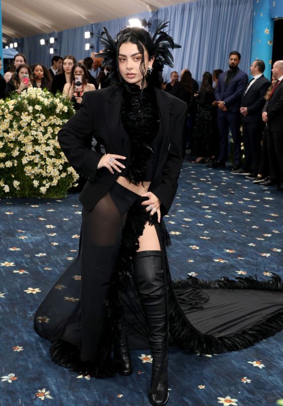 Charli XCX Goes Gothic at 2025 Met Gala