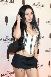 Charli XCX Lights Up Cannes Magnum Party Red Carpet