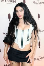 Charli XCX Lights Up Cannes Magnum Party Red Carpet