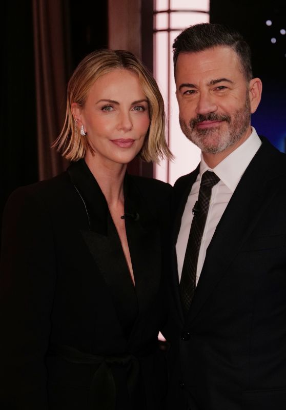 Charlize Theron at Jimmy Kimmel Live – May 9, 2025