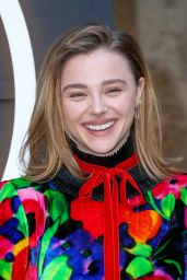 Chloe Grace Moretz Debuts Louis Vuitton Nano Biker Bag at Cruise 2026 Show