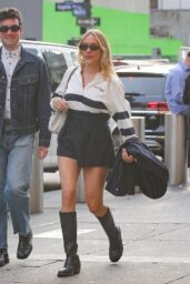 Chloe Sevigny & Sinisa Mackovic Step Out in NYC 04 30 2025
