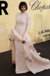 Ciara attends 31st amfAR Gala, Cannes
