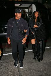 Ciara & Russell Wilson Arrive Hand-in-Hand at Cafe Zaffri