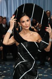 Demi Moore Interprets Tailoring at Met Gala 2025