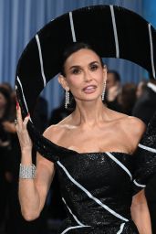 Demi Moore Interprets Tailoring at Met Gala 2025