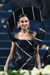 Demi Moore Interprets Tailoring at Met Gala 2025
