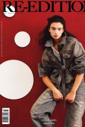 Deva Cassel’s Re-Edition SS 2025 Cover: Denim Reinvented