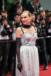 Diane Kruger Dolce & Gabbana Lace Gown Cannes 2025 Premiere