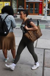 Doja Cat Steps Out in Sporty Chic Look in NYC 04.30.2025