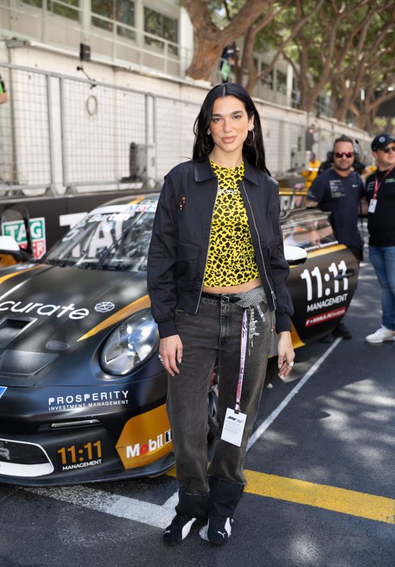 Dua Lipa Rocks Coperni at Monaco Grand Prix 2025