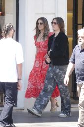 Elizabeth Hurley Rome Stroll with Son May 2025