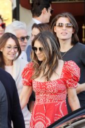 Elizabeth Hurley Rome Stroll with Son May 2025