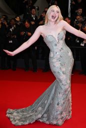 Elle Fanning Bombshell Glamour at Cannes 2025