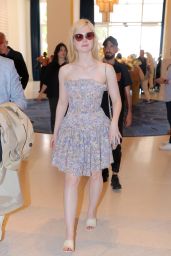 Elle Fanning Chanel Resort 2026 Cannes 2025