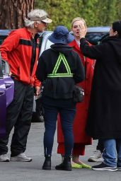 Elle Fanning Films "Margot’s Got Money Troubles" in LA
