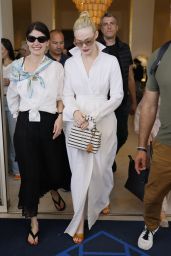 Elle Fanning Max Mara Shirtdress Cannes 2025 Style Reveal