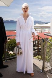 Elle Fanning Max Mara Shirtdress Cannes 2025 Style Reveal