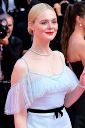 Elle Fanning Wears Chanel Couture at Cannes 2025