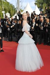 Elle Fanning Wears Chanel Couture at Cannes 2025