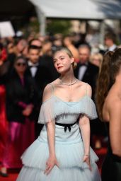 Elle Fanning Wears Chanel Couture at Cannes 2025