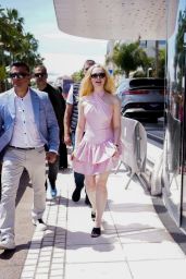 Elle Fanning Wears Chanel Minidress at Cannes 2025